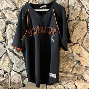 Florida Marlins True Fan Series MLB Genuine Merchandise Jersey Like New!